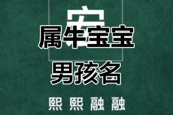 早上出生的属牛男孩的好名字有哪些姓名