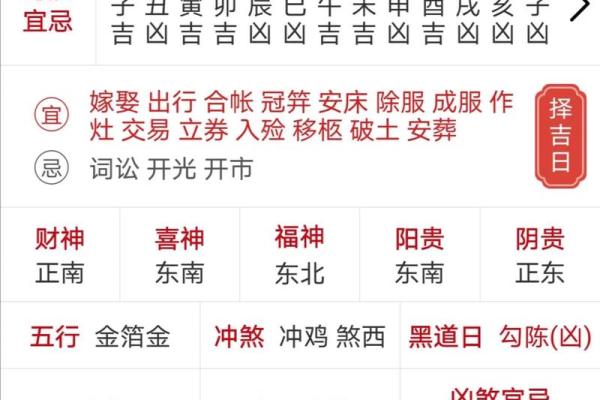 2024年一月开市吉日查询
