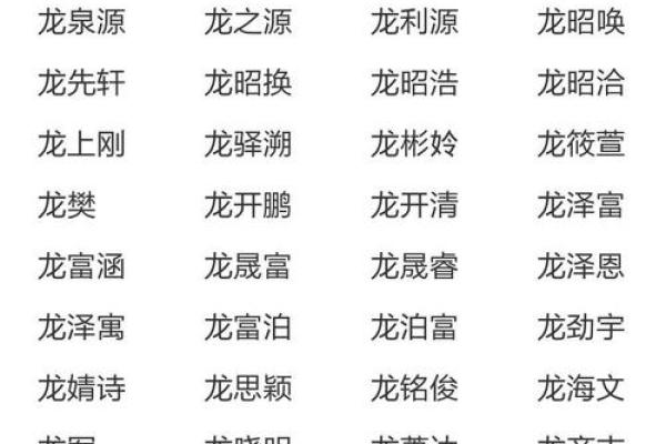 7月份出生的属龙男孩要怎样取名字姓名
