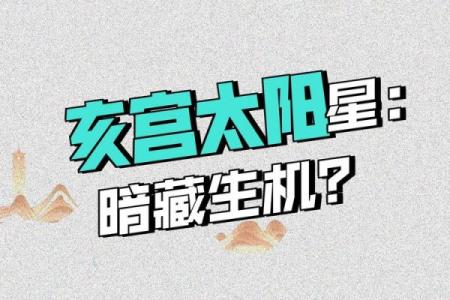 紫微斗数太阳星