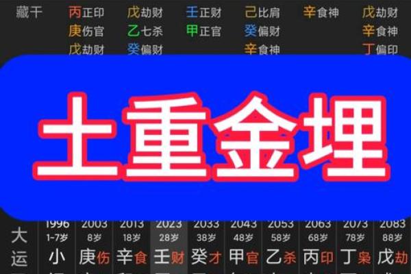 八字中的金