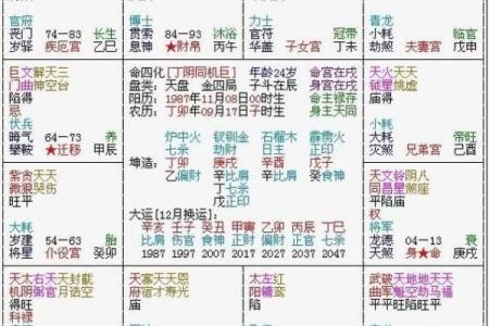 紫薇斗数太阴禄存