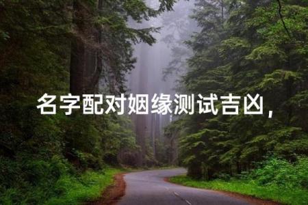 姓名姻缘预测免费 姓名姻缘测试打分 免费？