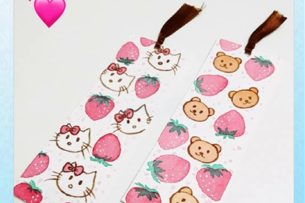 可爱少女心书签,十二星座手工书签 可爱少女心书签,十二星座手工书签