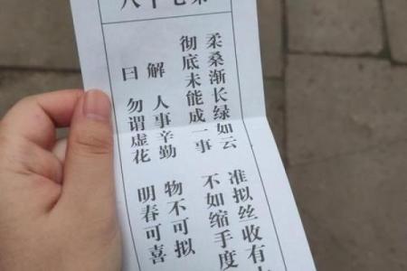 吕祖灵签抽签解签11